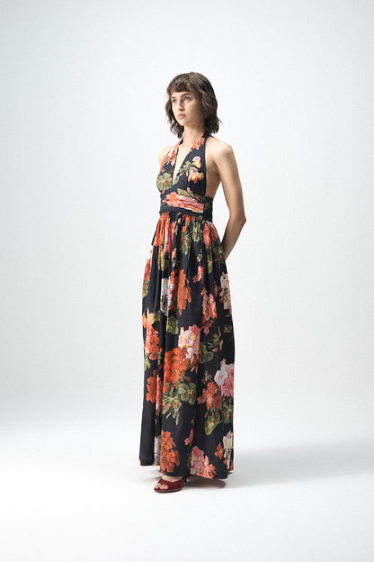 Bloody Mary Halter Neck Dress