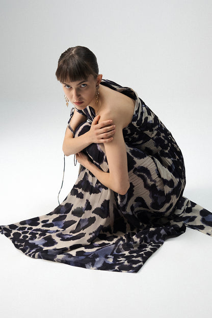 Samburu One Shoulder Dress