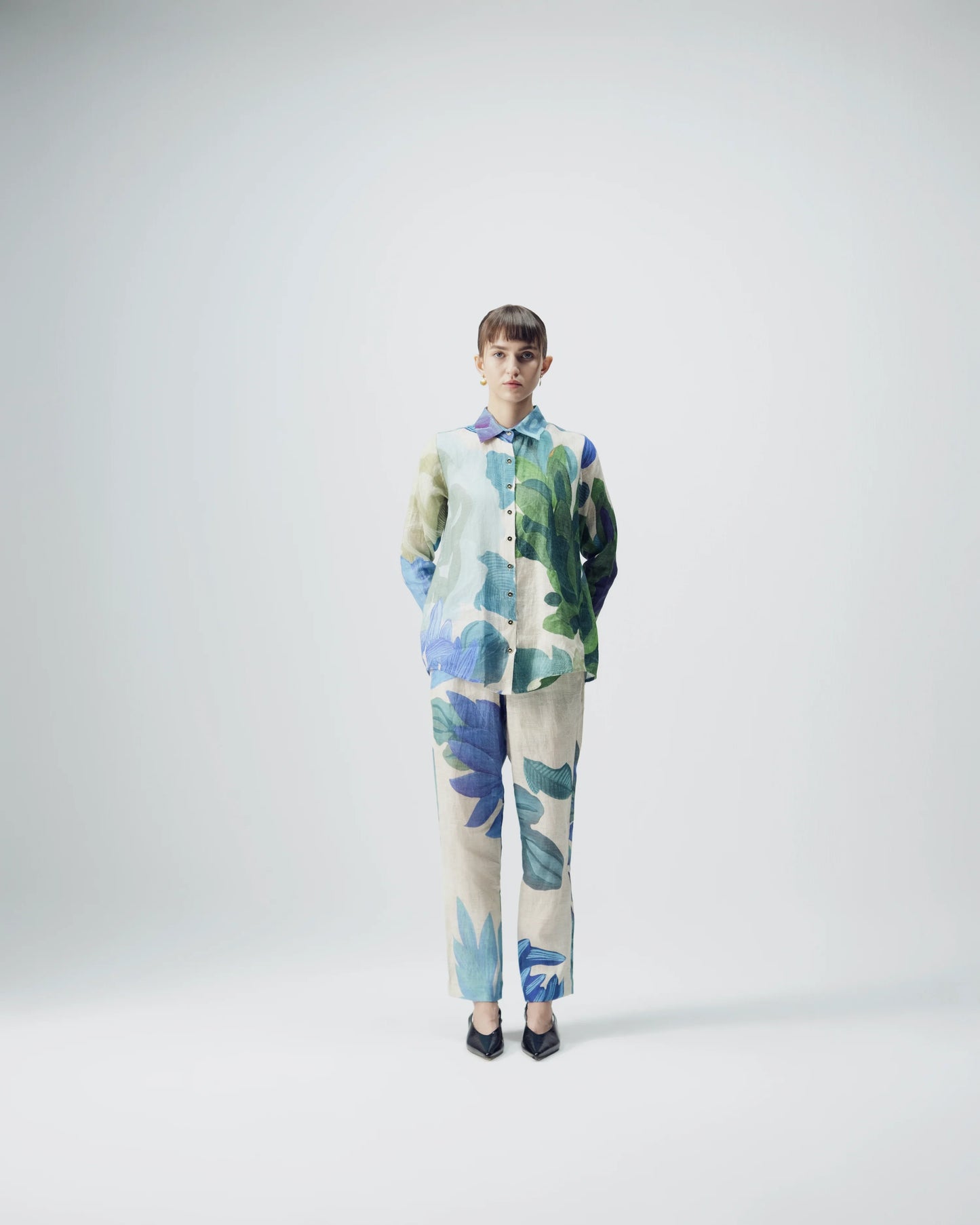 Garden Party Linen Co-ord Set