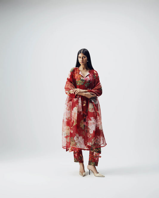 Jingle Embroidered Kurta Set