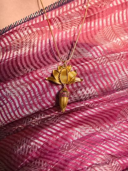 Banana Blossom Pendant