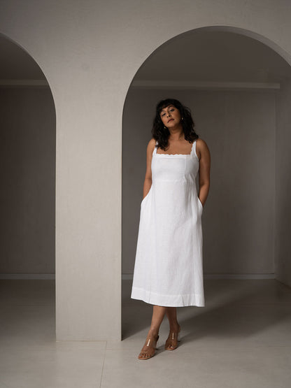 Amal Linen Day Dress