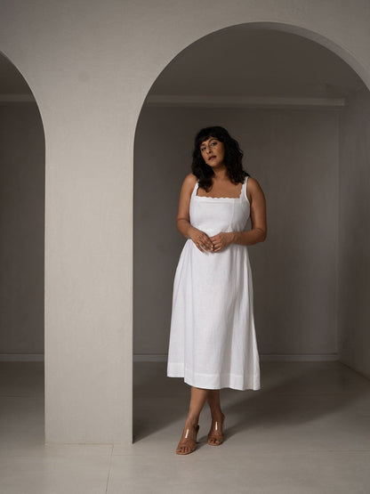 Amal Linen Day Dress