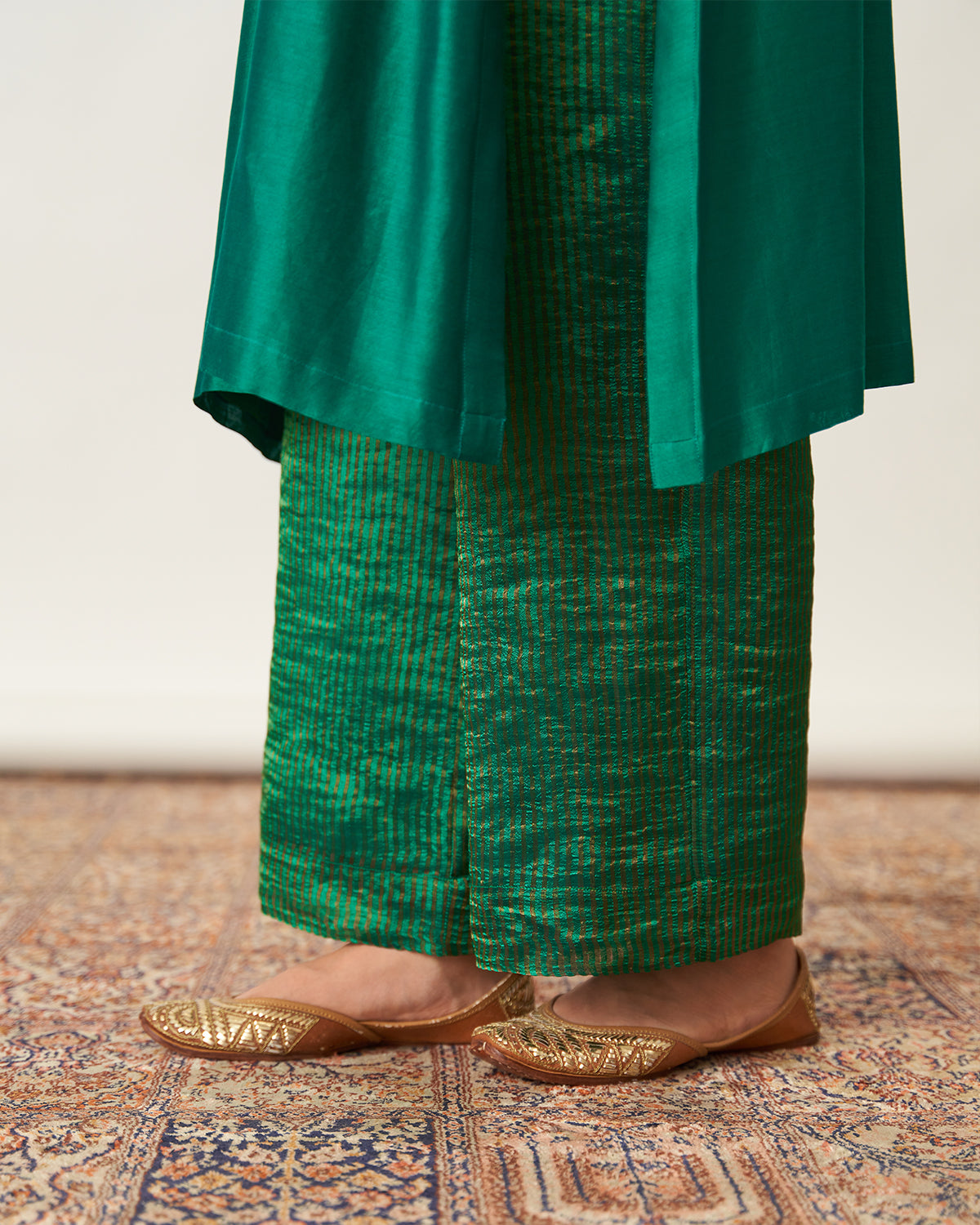 The Panna Silk Chanderi Set