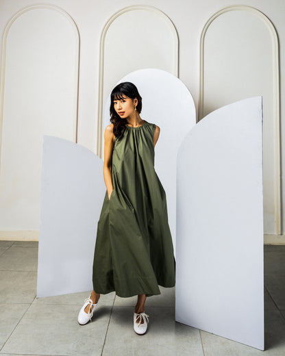 Jundo Dress Smoky Olive