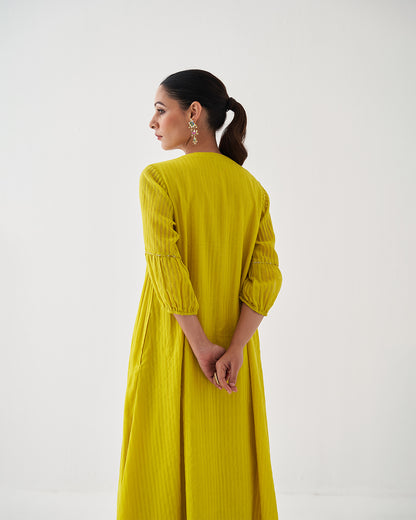 The Basanti Silk Chanderi Ensemble