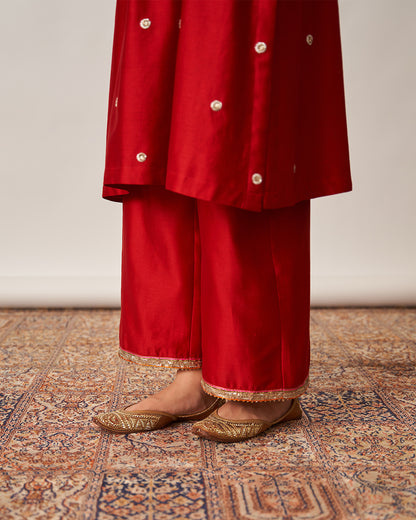 The Sindoori Silk Chanderi & Banarasi Set