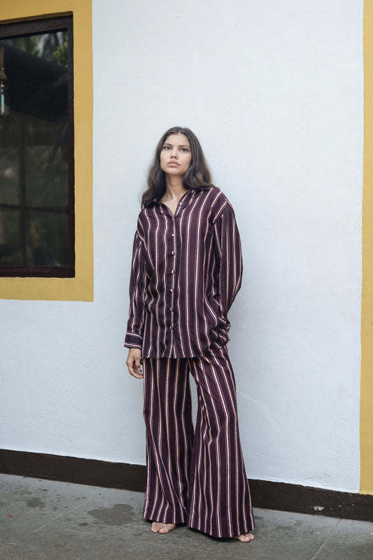 Maira Co-ord Set (Flasa Colour)