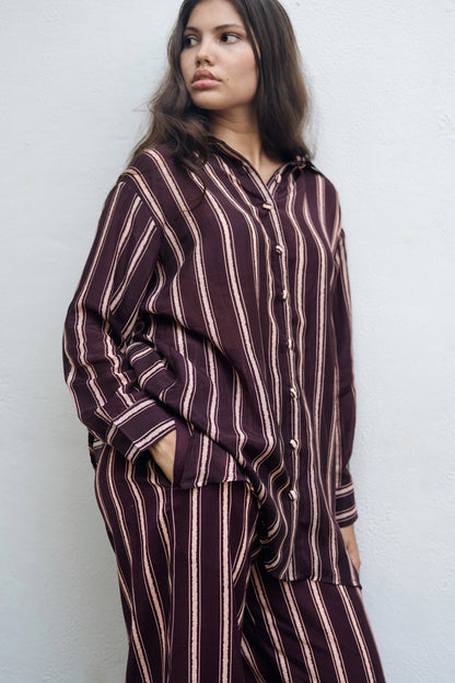 Maira Co-ord Set (Flasa Colour)