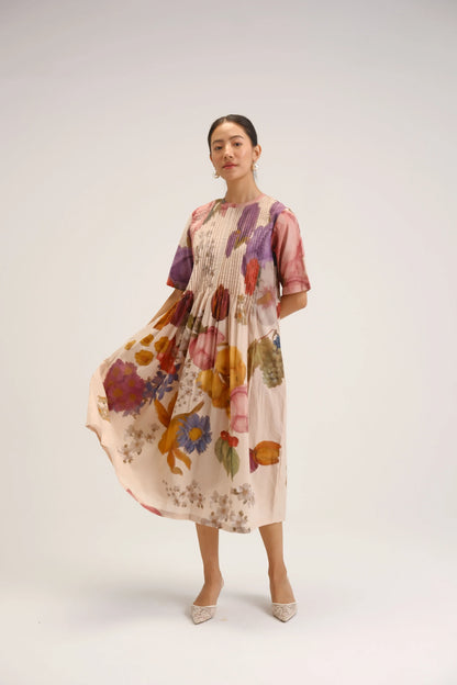 Cherimoya Pinktucks Dress