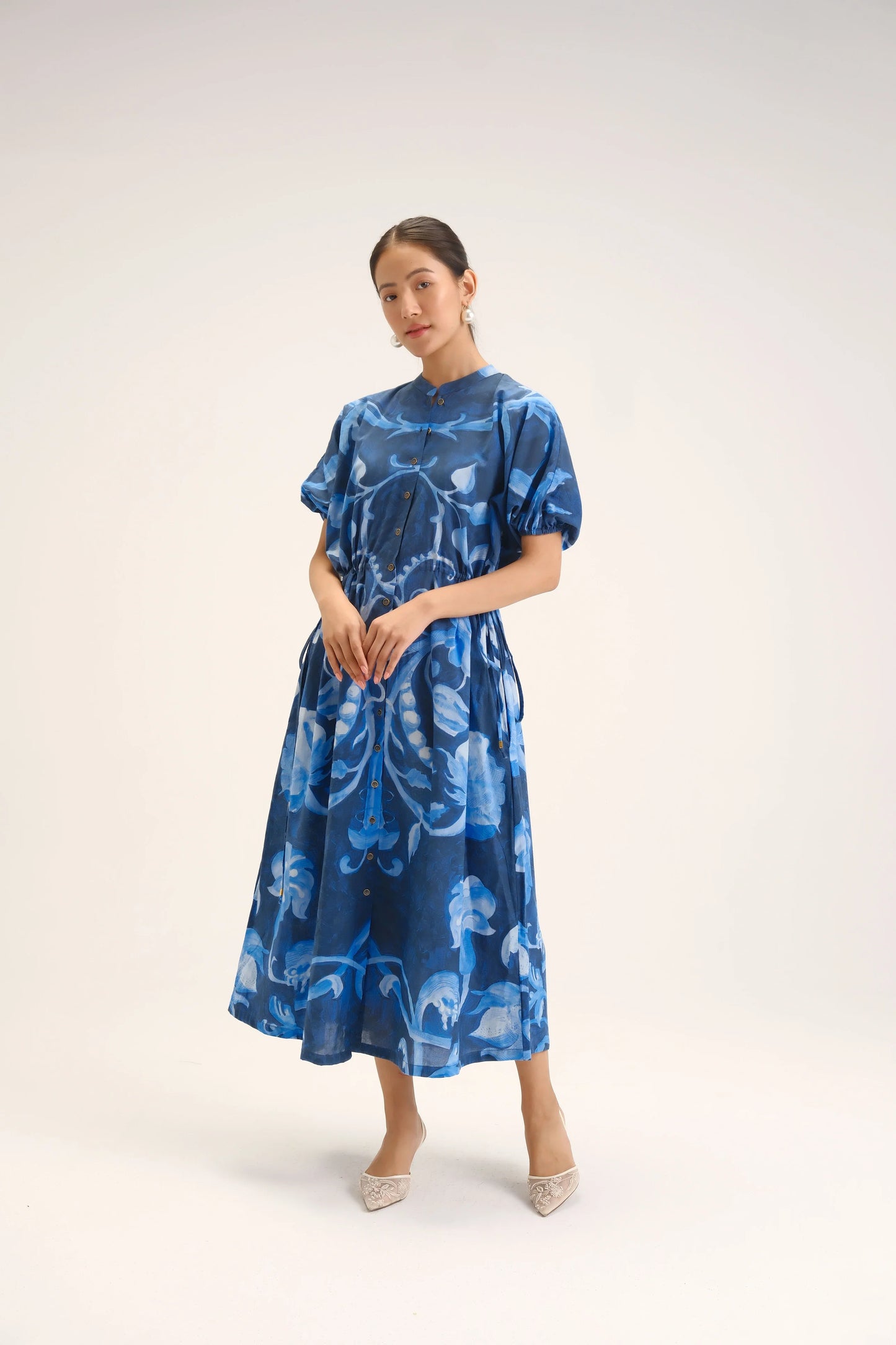 Bilberry Side Tie-Up Dress