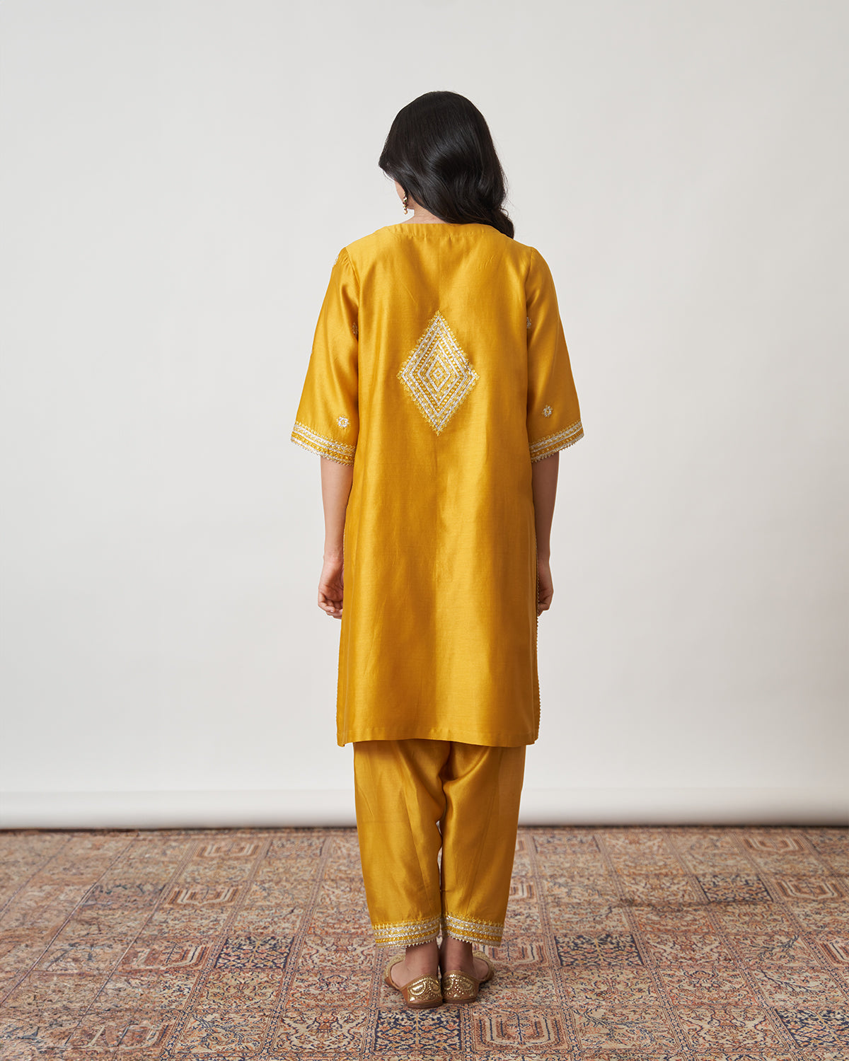 The Sarson Silk Chanderi Ensemble