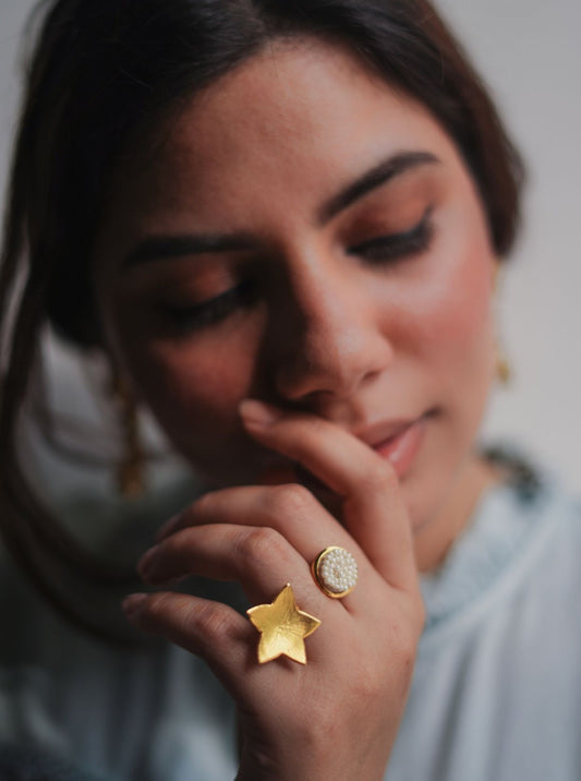 Flower and Bud Ring