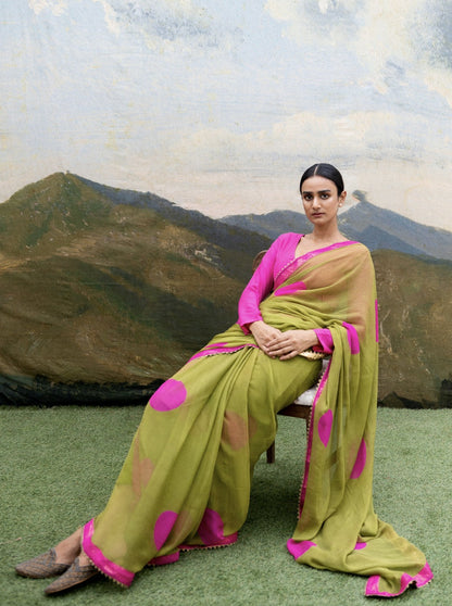 Limette Saree