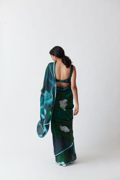 Jade Silk Saree