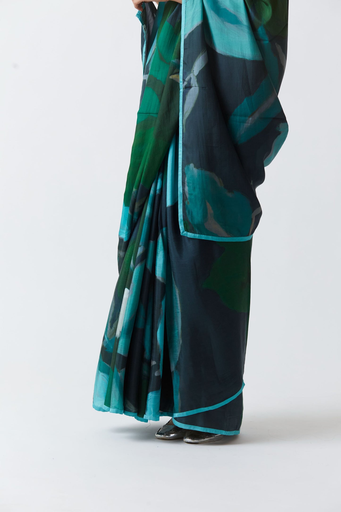 Jade Silk Saree