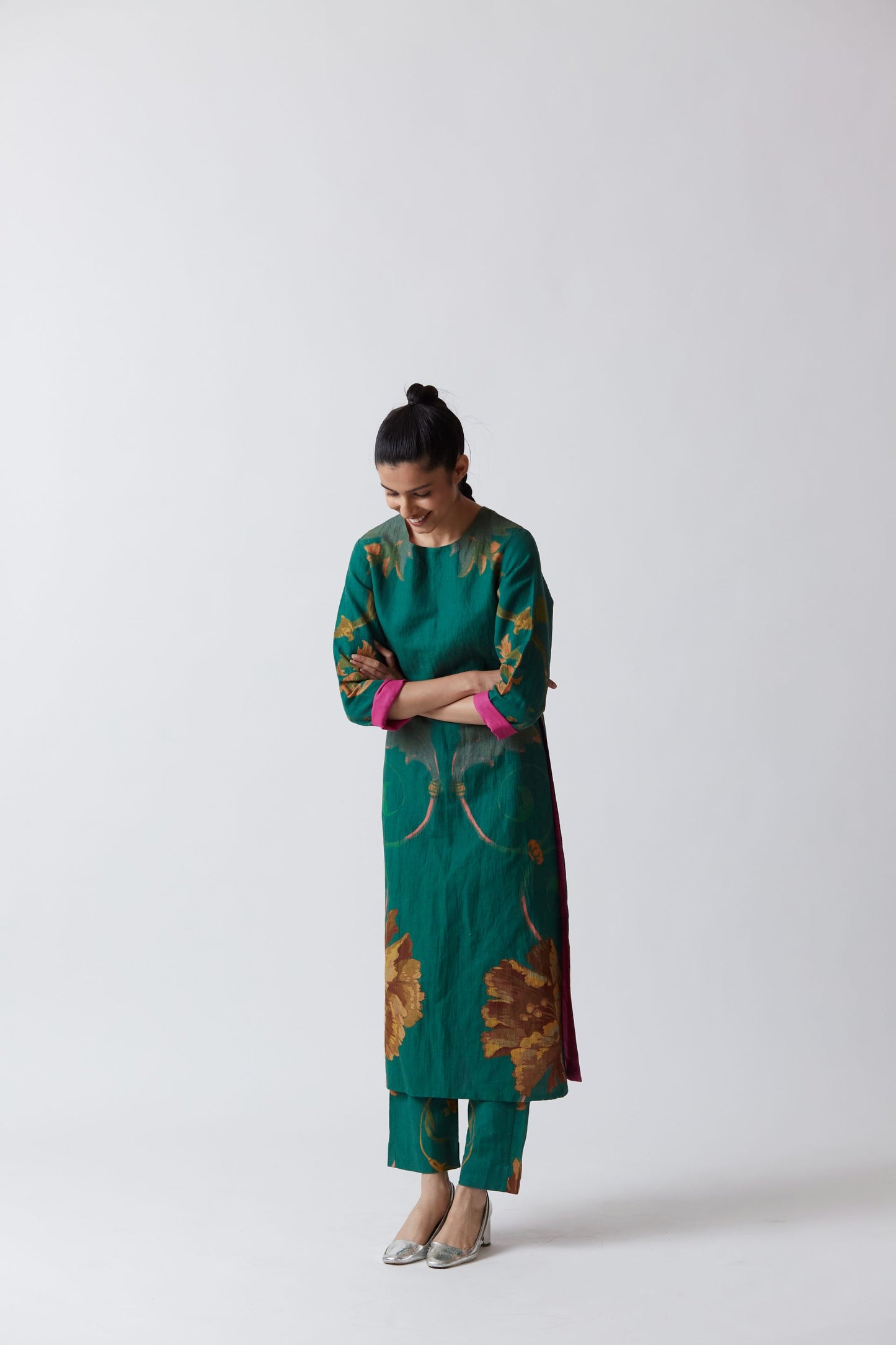 Rhode Linen Kurta Set