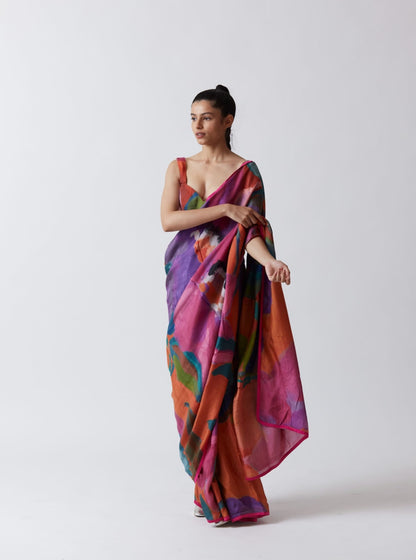 Amethyst Saree