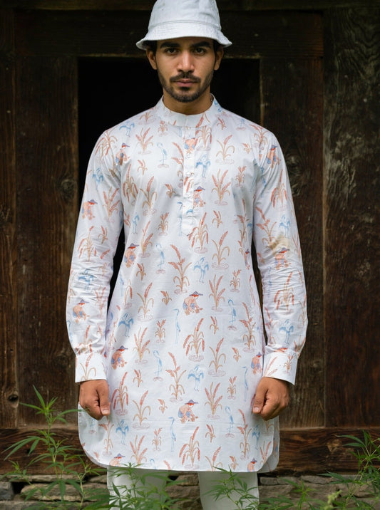 White Dream The Poplin Kurta