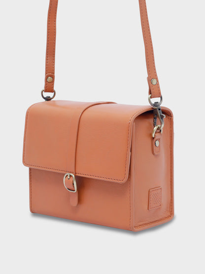 Piccolo Box Bag (Dusty Peach)