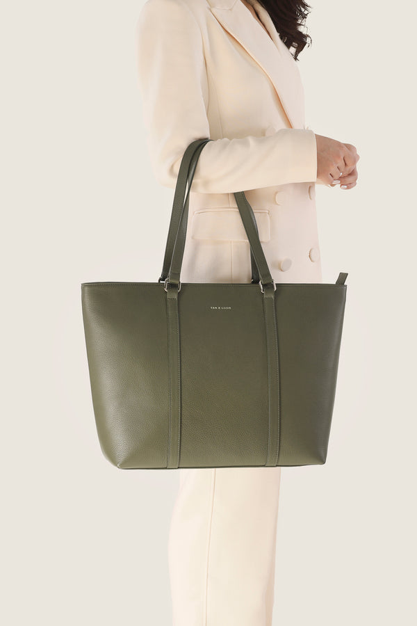 Business Tote (Olive)