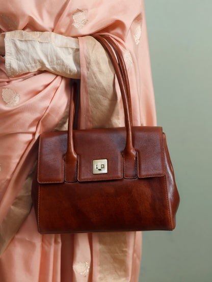 Maharani Handbag (Vintage Brown)