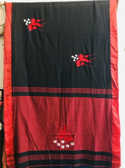 Black Aalta Paa Saree