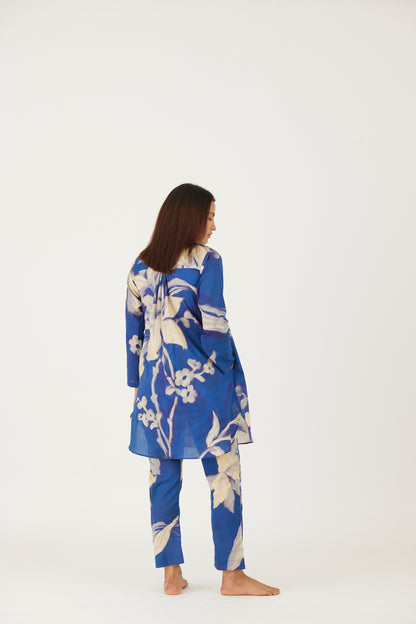 Chicory Cotton Kurta Set