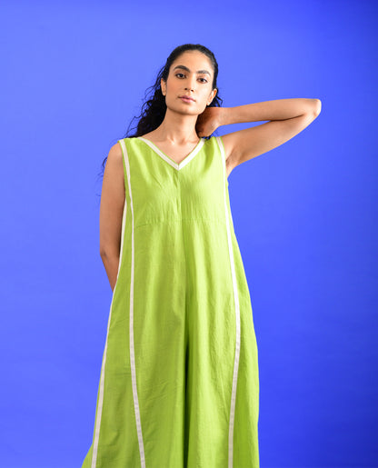 Scream Green Jumpsuit