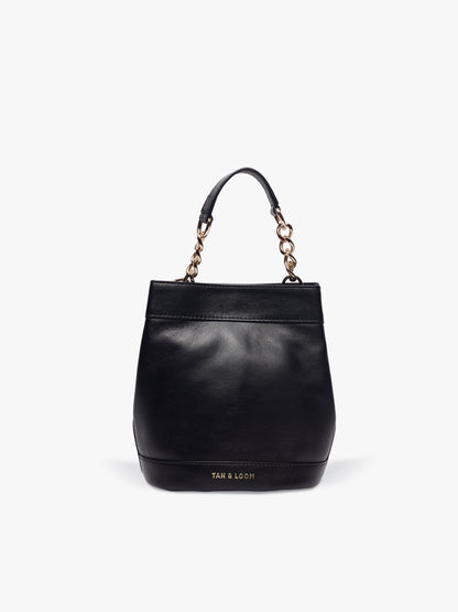 Rani Batua (Classic Black Leather)