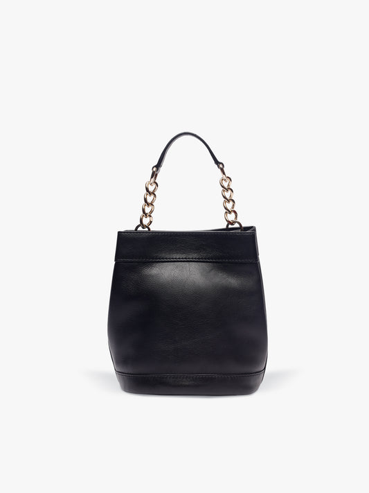 Rani Batua (Classic Black Leather)