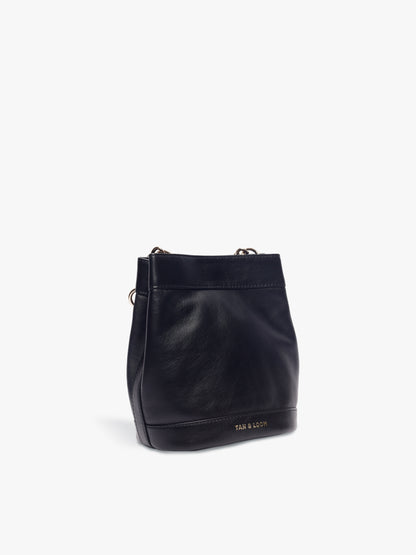 Rani Batua (Classic Black Leather)