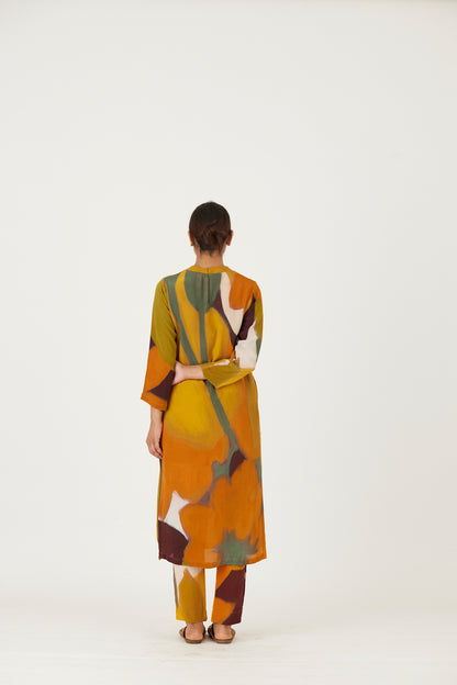 Lei Lani Yellow Long Kurta Set