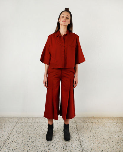 WEAR ANYWHERE CHERRY RED CO-ORD