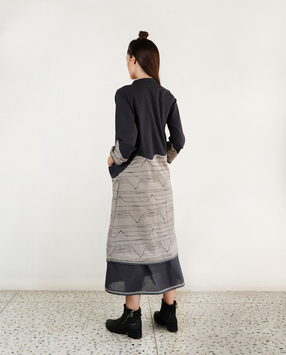 RELAXED WAVES JACKET MAXI CO-ORD