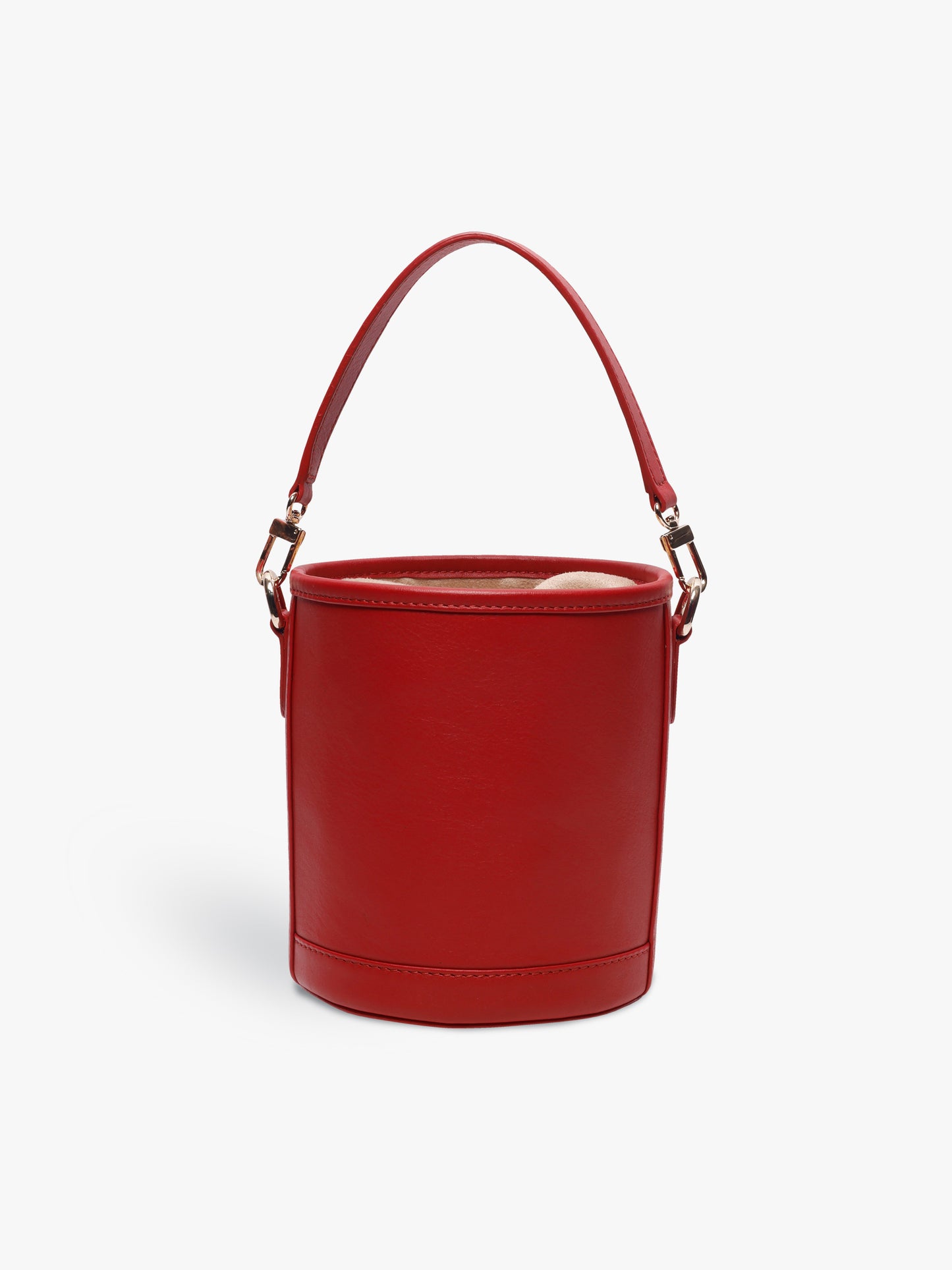 Barrel Potli (Bridal Red Leather)