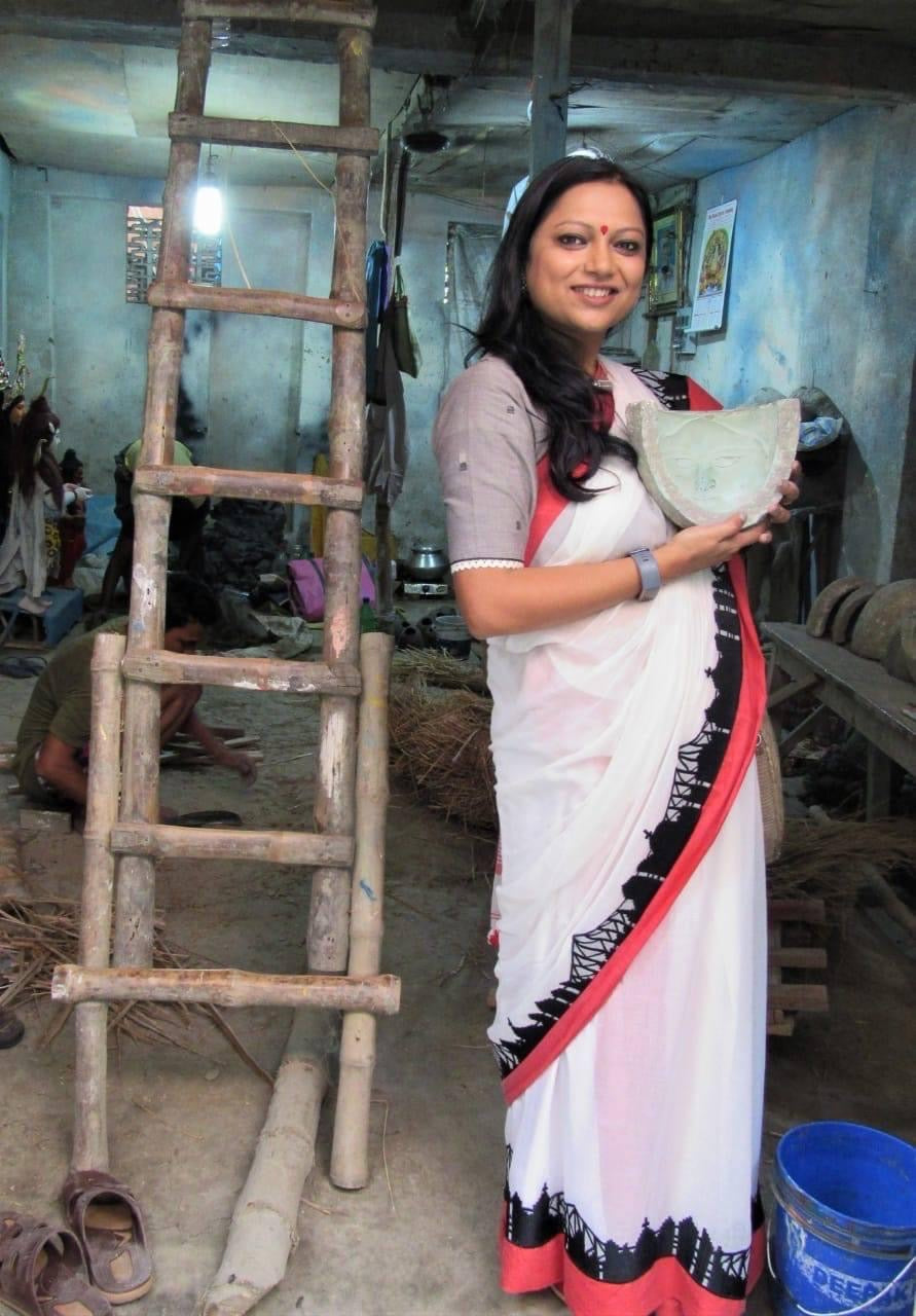 Calcutta Skyline Saree